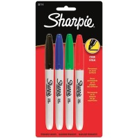 SAN MARKER SHARPIE FINE SET OF 4